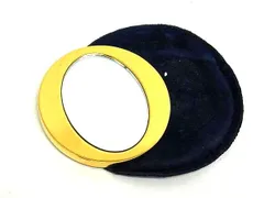 ChristianDior クリスチャンディオール ミラー 鏡 手鏡 拡大鏡 レディース ゴールド系×シルバー系 DH8826