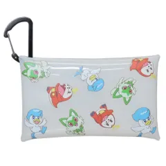 ポケモン Pokemon クリアマルチケース Sサイズ 小物入れ カラビナ 定期入れ 鍵 レディース メンズ 通勤 通学 旅行 大人 学生 子供  かわいい キャラクター グッズ