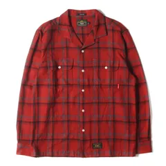 美品］WTAPS vatos L/S Wool Shits ウールシャツ 美品］WTAPS vatos L/S