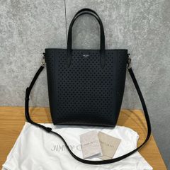 JIMMY CHOO ジミーチュウ Bria Mini パンチングスター 2way トートバッグ　【252716621】 MTA1371