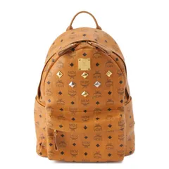 MCM ヴィセトス バックパック リュック キャメル ブラウン ※臭い汚れありのサムネイル