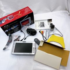 OCTA ポータブルカラーテレビ 7インチ OTV-071P 小型テレビ 車載対応 AV入力 リモコン付属 映像モニター 動作確認済み・付属品あり