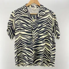 【中古】STAR OF HOLLYWOOD STAR OF HOLLYWOOD S/S OPEN SHIRT ゼブラ柄 SH37879 size S[24]
