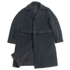 正規品△ARMANI COLLEZIONI アルマーニコレッツォーニ ベルト付き シングル ウールコート/ロングコート ダークグレー 52/R メンズのサムネイル