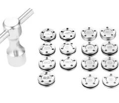 【新着商品】10g 15g 5g 20g セット 25g 30g バター用ウェイト2個＋Tレンチ 35g 40g キャメロン スタジオセレクト カリフォルニア 最新スコッティ 現行モデル適合