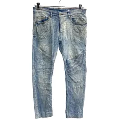 H&M デニムパンツ W32 エイチアンドエム ボタンフライ ライトブルー 古着卸 アメリカ仕入 2303-1275