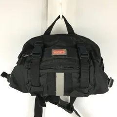 Coleman/コールマン　大型！ウエストポーチ/ボディーバッグ　キャンプ 黒/ブラック/sling bag/hip zip/belt bag/fanny pack/　管NOYB20-54<sale>