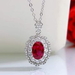 S925刻印あり❗️希少❗️UV変色‼️豪華❗️ジルコンネックレス - メルカリ