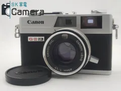 F3672 Canon G-III QL フィルムカメラ　キャノンレンズ40mm キヤノネットG-III(G-3)17 - キヤノンカメラミュージアム