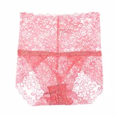 ハイウエスト 総レースショーツ レディース ひびきにくい すっぽり 深ばき セクシー 涼しい 柔らか 大きいサイズ 女性 下着 パンツ wf1107