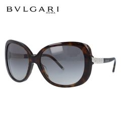 【訳あり】ブルガリ サングラス BVLGARI BV8105BA 504/11 59 ダークハバナ/グレーグラデーション べっこう レディース UVカット