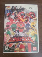 【Wii】スーパー戦隊バトル レンジャークロス 説明書なし