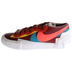 NIKE (ナイキ) ×sacai × KAWS BLAZER LOW TEAM RED サカイ カウズ ブレーザー チームレッド ローカットスニーカー マルチ US10/28cm DM7901-600