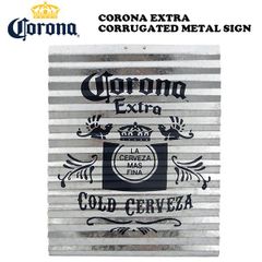 コルゲート メタルサイン CORONA EXTRA【コロナビール】