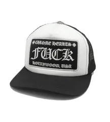 CHROME HEARTS メッシュキャップ FUCK オールド　早い者勝ち 新品未使用】CHROME HEARTS メッシュキャップ fuckロゴ - メルカリ