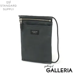 正規取扱店 スタンダードサプライ ショルダーバッグ メンズ レディース 小さめ ブランド STANDARD SUPPLY 日本製 SIMPLICITY SLING PURSE M STEELGREYのサムネイル