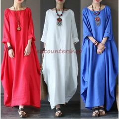 【送料無料】ワンピース ロングシャツワンピース マキシワンピ シャツワンピ ロング丈 麻 体型カバー マキシ丈 春 夏チャイナドレス風ワン【新作登場】ZZ520