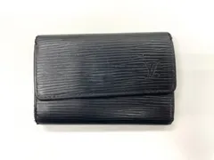 LOUIS VUITTON ルイ・ヴィトン エピ ミュルティクレ 6 キーケース M63812 ブラック スペイン製