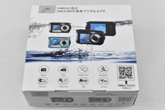 JOYEUX ジョワイユ 24MEGA 防水 CMOS800万画素 デジタルカメラ デジカメ ブラック