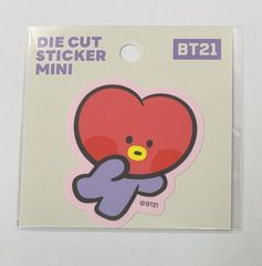 BT21 minini 다이 컷 스티커 미니 (6) TATA
