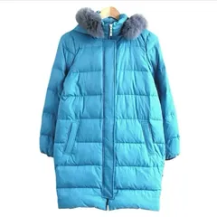 新品タグ✨ダーマコレクション ドッキングダウンコートカシミヤブルー