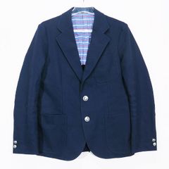 The Stylist Japan ザスタイリストジャパン HopSack JACKET TSJJ-94502-01 ホップサック ジャケット 二つボタン アウター テーラード ブレザー ネイビー サイズXS