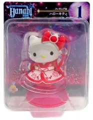 【中古】トレーディングフィギュア ハローキティ フィギュア 「Happyくじ Sanrio characters HANABI 2024」 フィギュア賞