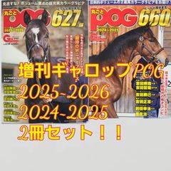 匿名！送料無料！POG2025~2026 2024~2025       2冊セット！！