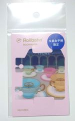 新品未開封　ブックマーク　C　コーヒーカップ　972　メリリー　ロルバーン　Rollbahn　文具女子博　イベント　限定