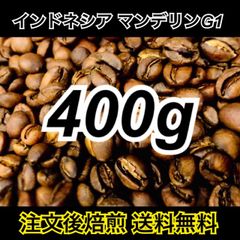 【送料無料 注文後焙煎】インドネシア マンデリン G1 400g コーヒー豆