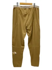 GUCCI (グッチ) ×THE NORTH FACE (ザノースフェイス) ポリエステル パンツ リブロゴデザイン トレッキング パンツ 663910 XXL ベージュ メンズ/028