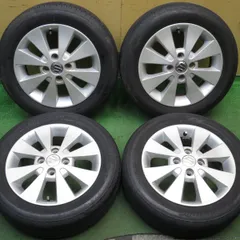 こ*ん様 155/65R14/スズキ純正アルミ付き4本/BS NEXTRY 送料 NEXTRY 155/65R14×5.5J 75S サマータイヤ＆アルミホイール 4本