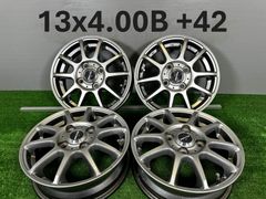 LSZ 13×4.0J+42 PCD 4H×100 YH547 - メルカリ