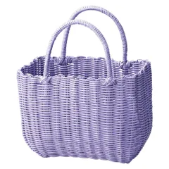☆ PURPLE ☆ カゴバッグ カゴバッグ かごバッグ 籠バッグ 籠 かご カゴ サブバッグ サブバック レジかご マイバッグ マイバック エコバッグ エコバック バスケット マイバスケット カゴバック かごバック 籠バック 収納 持ち手