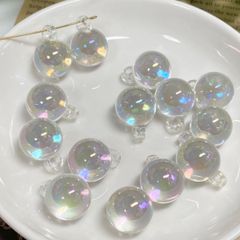 【6個】オーロラ　チャーム