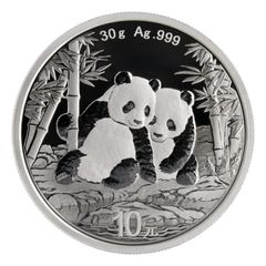 2026年 中華人民共和国 パンダ銀貨 1枚 銀貨 30g 1オンス - メルカリ