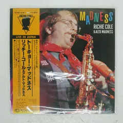 帯 国内盤 RICHIE COLE/TOKYO MADNESS/SEVEN SEAS K28P6067 LP