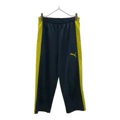 【新品タグ付き】PUMA プーマ ジャージ パンツ Sサイズ 紺／黄 タグ付き 新品 プーマ ジャージ プージャ ネイビー イエロー 90s