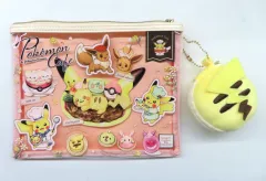 【中古】バッグ ピカチュウ＆イーブイ クリアポーチ＆マカロンポーチセット Pokemon Cafe ＆ Pikachu Sweets 「ポケットモンスター」 ポケモンセンター限定