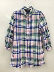 ポロ ラルフローレン POLO Ralph Lauren ワンピース 6 チェック ベルト付き 日本正規品 2502WS012