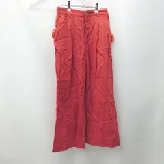 ◇ ⊇ スローブイエナ スラックスパンツ サイズ表記なし オレンジ系 レディース E  【1505290039697】