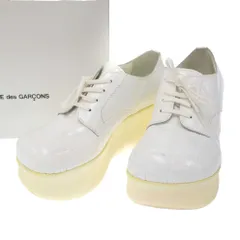 COMME des GARCONS コムデギャルソン 13SS エンボスプラットフォームシューズ GK-K105-001 ホワイト 24のサムネイル