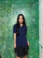 ポロ Ralph Lauren(ラルフローレン) 新作 ネイビー PK 半袖 Tシャツ XS