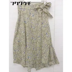 ◇ ●未使用● ◎ apart by lowrys LOWRYS FARM タグ ペチコート付 ロング ラップ スカート サイズM ベージュ系 レディース  【中古】 【1107050008891】のサムネイル