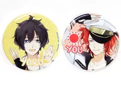 【中古】バッジ・ピンズ(キャラクター) 葉月陽＆長月夜 缶バッジ2個セット 「Blu-ray/DVD ツキウタ。 THE ANIMATION 第4巻」 アニメイト・月歌屋公式通販共通購入特典