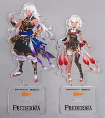 【中古】アクリルスタンド・アクリルパネル [単品] 王＆姫 オリジナルアクリルフィギュア2種 「Switchソフト FREDERICA(フレデリカ) WonderGOO限定セット」 同梱特典