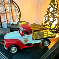売上格安アメリカンレトロ ルイスマルクス ブリキ製 トラクター＆トレーラー SHOP-RITE LOUIS MARX ビンテージ玩具 ビンテージ玩具 自動車