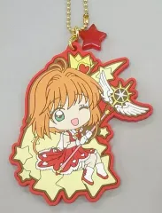 【中古】キーホルダー・マスコット(キャラクター) 木之本桜(夢の杖) キャラクターラバーチャーム 「一番くじ アニメ カードキャプターさくら クリアカード編～Starlight collection～」 F賞