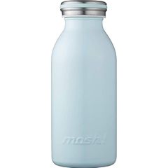 水筒 真空断熱 スクリュー式 マグ ボトル 0.35L ターコイズ mosh! (モッシュ!) 0