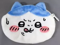 【中古】バッグ ハチワレ(ペロッ) 「ちいかわ なんか小さくてかわいいやつ きゃらポシリーズ トレーディングおかおポーチ(明日もがんばるぞ!編)」